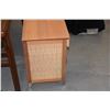 Image 3 : WICKER NIGHTSTANDS W/1 DRAWER & CABINET (2 PCS)