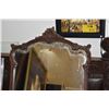 Image 2 : ANTIQUE FRAMED WALL MIRROR (25" X 39")