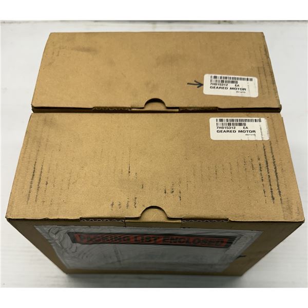 (2) Oriental Motor #5IK40GN-SW2T Induction Motors