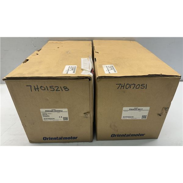 (2) Oriental Motor #PSH425-401T Speed Control Motors