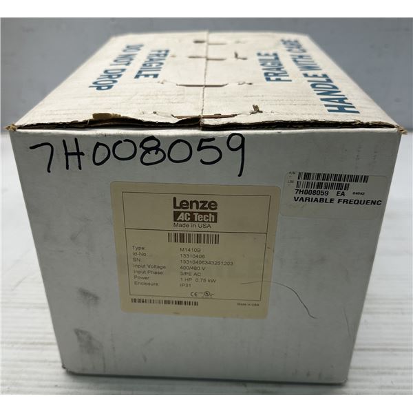 Factory Sealed Lenze AC Tech #13310406 Type M1410B Variable Frequence Drive