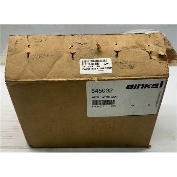 Binks #845002 Pressure Regulator