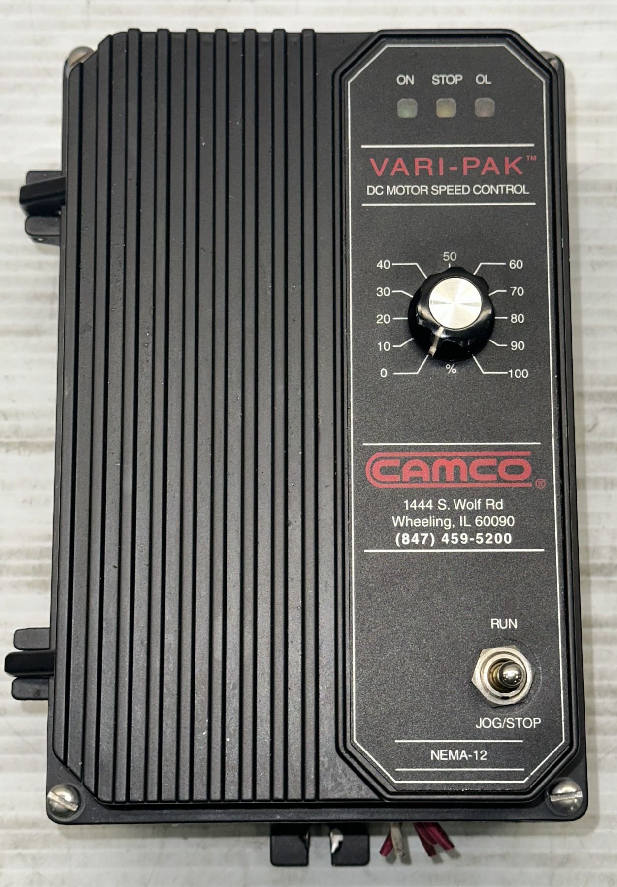 Vari Pak Filter KB Electronics #92A61633010000 Vari-Pak Cycling DC Motor Control