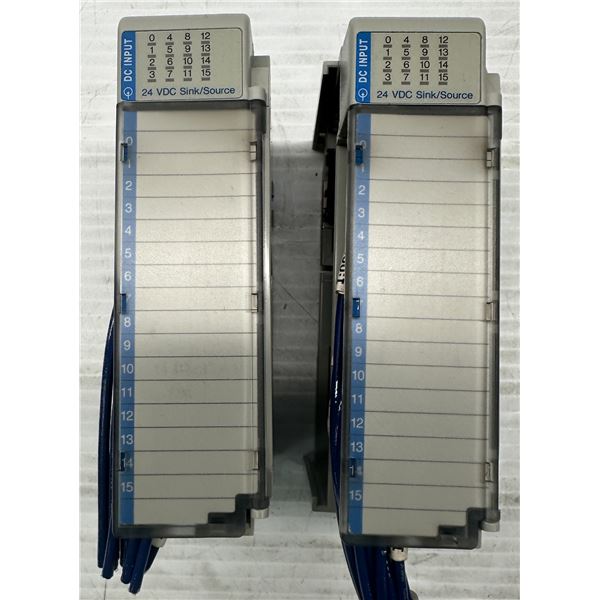 Lot of (2) Allen Bradley #1769-IQ16 16PT. Input Modules