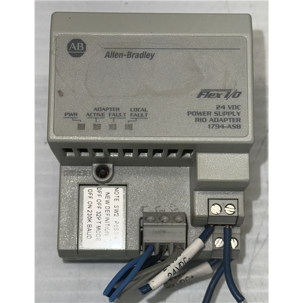 Allen Bradley #1794-ASB Power Supply RIO Adapter