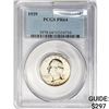 Image 1 : 1939 Washington Silver Quarter PCGS PR64