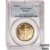 Image 1 : 1938-S Oregon Trail Half Dollar PCGS MS65