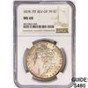Image 1 : 1878 7TF Morgan Silver Dollar NGC MS60 REV 79