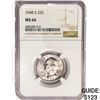 Image 1 : 1948-S Washington Silver Quarter NGC MS66