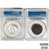 Image 1 : 1838&1961 [2] 1 LC, 1 25C PCGS PR/F