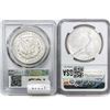 Image 2 : 1921&1923 [2] Varied Silver Dollars NGC/PCGS MS62/