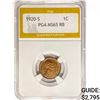 Image 1 : 1920-S Wheat Cent PGA MS65 RB