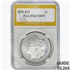 Image 1 : 1878 8TF Morgan Silver Dollar PGA MS64 DMPL