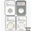 Image 1 : 1915-2014 [4] US Varied Silver Coinage NGC/PCS