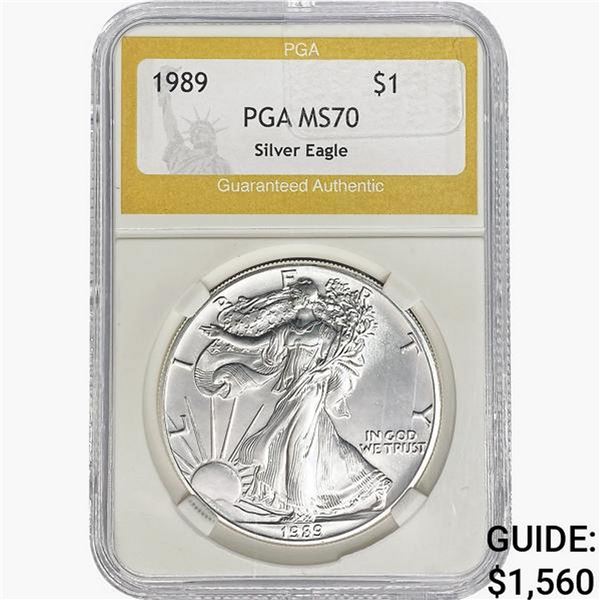 1989 Silver Eagle PGA MS70