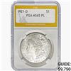 Image 1 : 1921-D Silver Peace Dollar PGA MS65 PL
