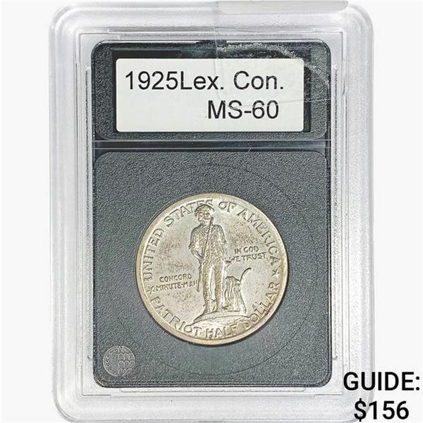 1925 Lexington Half Dollar  MS60