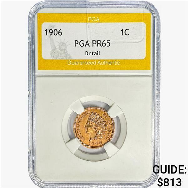 1906 Indian Head Cent PGA PR65 Detail