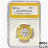 Image 1 : 2000-W .2751oz. Gold $10 LOC PGA PR70 DCAM