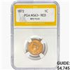 Image 1 : 1872 Indian Head Cent PGA MS63+ RED RPD FS-01