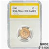 Image 1 : 1890 Indian Head Cent PGA PR66+ RED Cameo