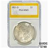 Image 1 : 1921-D Morgan Silver Dollar PGA MS65