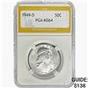 Image 1 : 1949-D Franklin Half Dollar PGA MS64