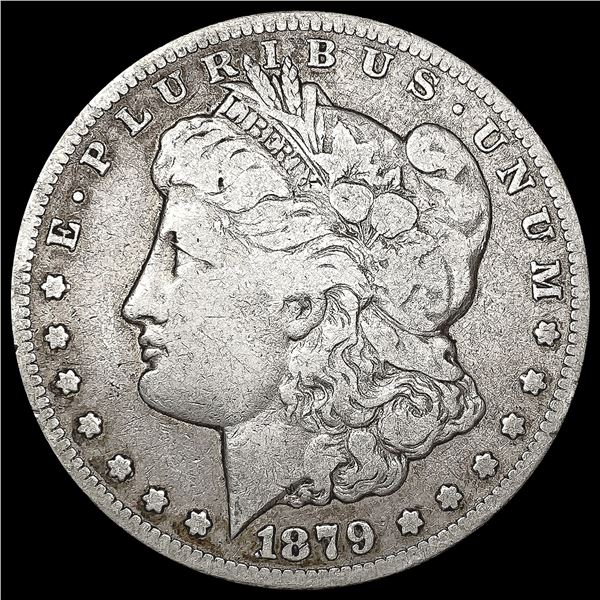 1879-CC Morgan Silver Dollar LIGHTLY CIRCULATED