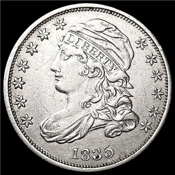 1835 Capped Bust Dime CLOSELY UNCIRCULATED