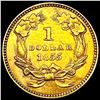 Image 2 : 1855 Rare Gold Dollar NEARLY UNCIRCULATED
