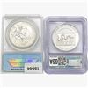 Image 2 : 2006&2011 [2] US Varied Silver Coinage ANACS/ICG M