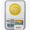 Image 2 : 2009 1oz. Gold Smithsonian NGC GemPF UC DBL Edge