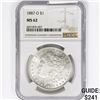 Image 1 : 1887-O Morgan Silver Dollar NGC MS62