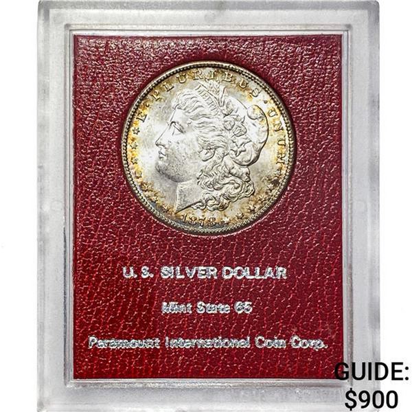 1878-S Morgan Silver Dollar PIC MS65