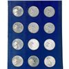 Image 4 : 1970 Presidential Sterling Silver Rounds Set[36 Co