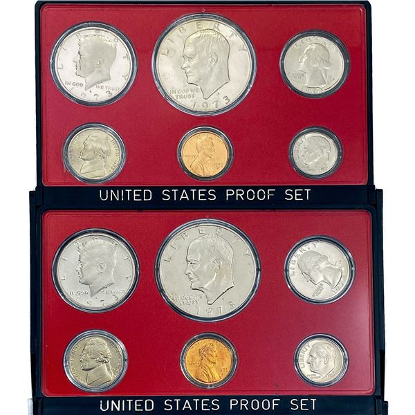 1973-S US Proof Mint Set [12 Coins]