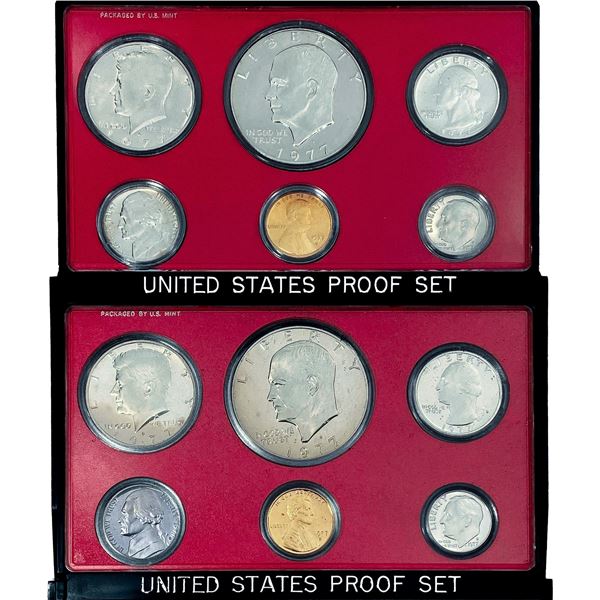 1977-S US Proof Mint Sets[12 Coins]