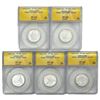 Image 1 : 1999-2008 US State Commem Quarters [5 Coins] ANACS