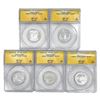 Image 1 : 1999-2014 US State Commem Quarters [5 Coins] ANACS