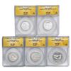 Image 1 : 2005-2017 US State Commem Quarters [5 Coins] ANACS