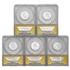 Image 2 : 1999-2009 US State Commem Quarters [5 Coins] ANACS
