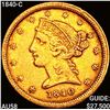 Image 1 : 1840-C $5 Gold Half Eagle CHOICE AU