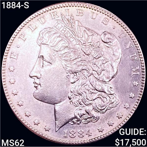 1884-S Morgan Silver Dollar UNCIRCULATED