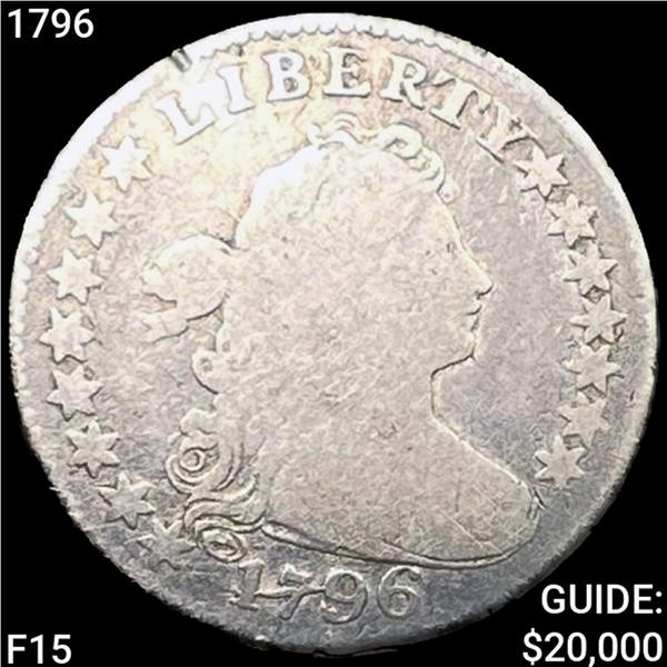 1796 Draped Bust Dime LIGHTLY CIRCULATED