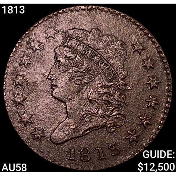 1813 Classic Head Cent CHOICE AU