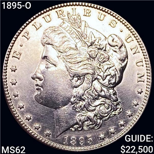 1895-O Morgan Silver Dollar CLOSELY UNCIRCULATED