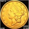 Image 1 : 1867-S $20 Gold Double Eagle UNCIRCULATED