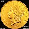 Image 1 : 1850 $20 Gold Double Eagle UNCIRCULATED +