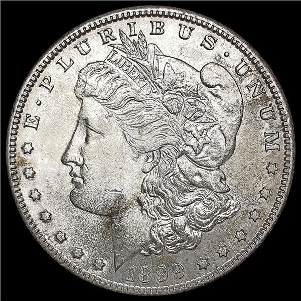 1899-S Morgan Silver Dollar NEARLY UNCIRCULATED
