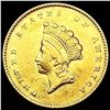 Image 1 : 1855 Rare Gold Dollar CLOSELY UNCIRCULATED